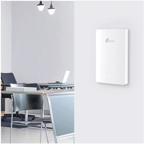 Точка доступа WiFi TP-Link EAP615-Wall: Мощность передатчика 20 (2.4 GHz) / 23 (5 GHz)