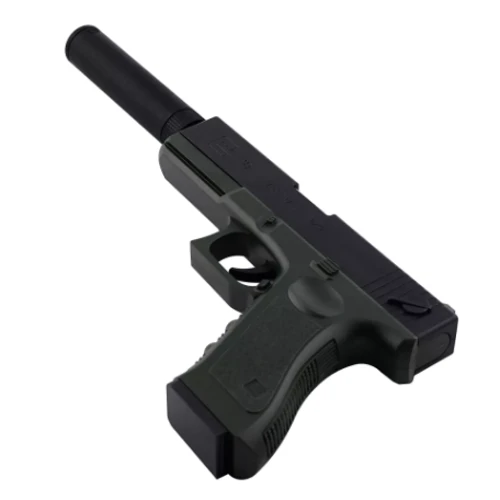 Іграшковий пістолет Leaque Glock 19 green
