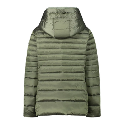 Куртка Woman Jacket Fix Hood 31K3006F-F739 44 зеленая зимняя с капюшоном и мехом: Сезон Зима