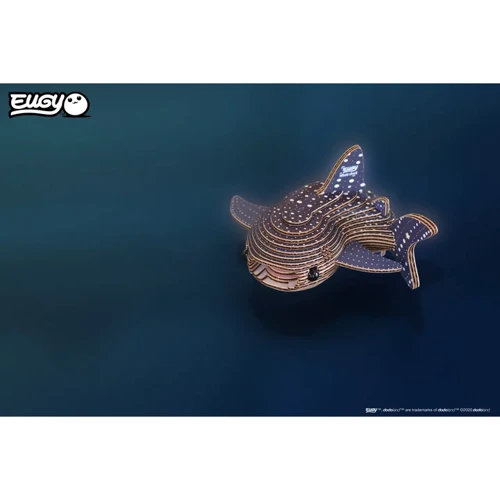 Сборная 3D модель Eugy Зоопарк: Китовая акула (XEG-049)
