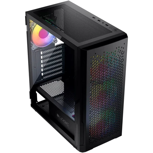 Корпус Logic concept ARAMIS MESH+GLASS ARGB fans 4x120mm BLACK (AT-ARAMIS-10-0000000-0002): Назначение игровой