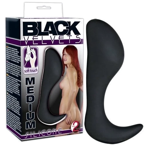 Анальная пробка Orion Black Velvets Medium