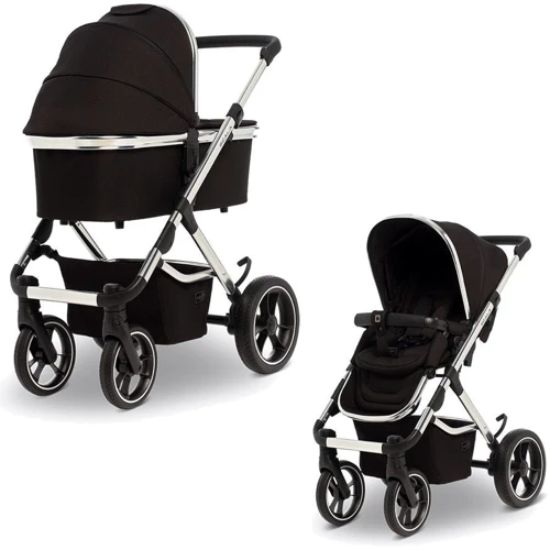 Универсальная коляска 2 в 1 Moon Kombi SCALA Black (63970600-201)