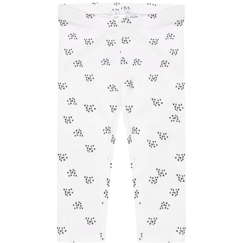 Легінси H & M 6298258 74 см білі