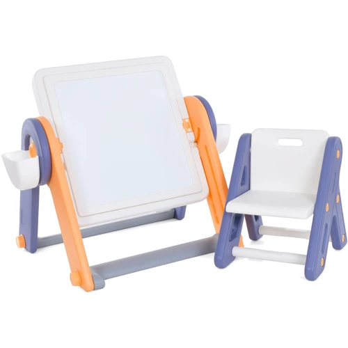 Столик-лего Baby Toys 2 в 1 с мольбертом QC-BB01 фото 5