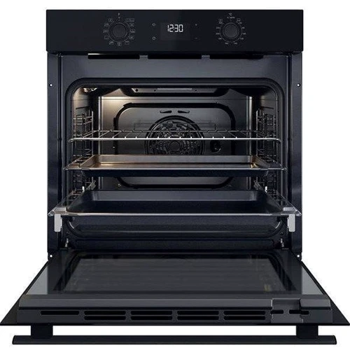 Духовой шкаф электрический Whirlpool OMR58HU1B: Размеры 59.5х59.5х55.1 см