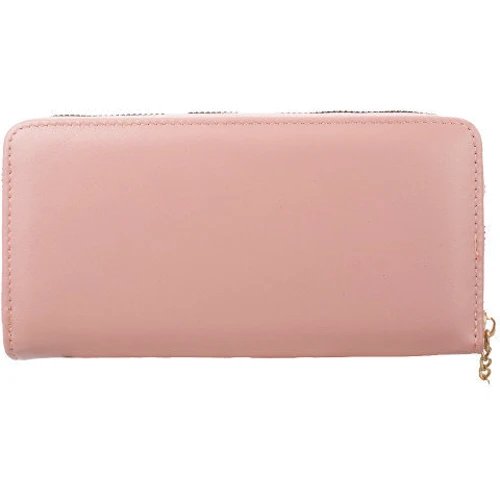 Женский кошелек Valiria Fashion розовий (ODA1523-pink): Формат кошелька Горизонтальный