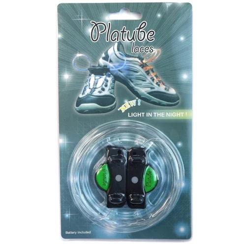 Светящиеся шнурки UFT Disco Green фото 2