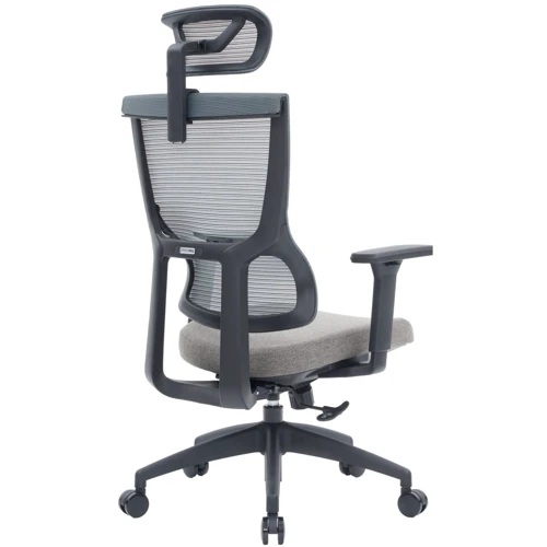 Офісне крісло OfficePro Elegant (OC600-B-DG-DG): Матеріал корпусу пластик, метал