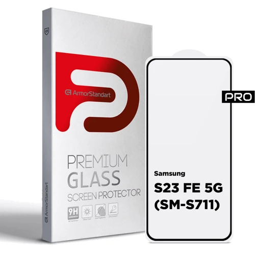 Аксессуар для смартфона ArmorStandart Tempered Glass Pro Black for Samsung A546 Galaxy A54 5G / S711 Galaxy S23 FE (ARM69576)