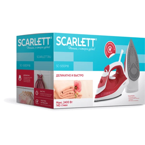 Утюг Scarlett SC-SI30P18: Вес, кг 1.1