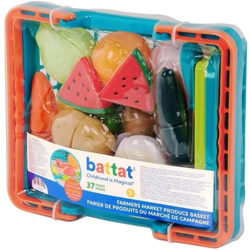 Игровой набор Battat Lite Для Двоих - Овощи-Фрукты На Липучках (BT4743Z) фото 8