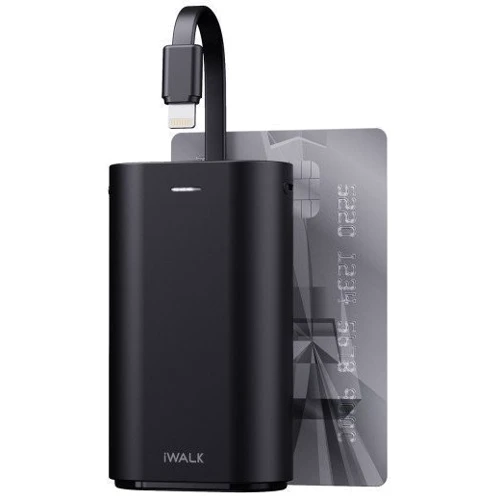 Внешний аккумулятор iWALK Power Bank Link Me 9000mAh Lightning Black (DBL10000L) фото 10