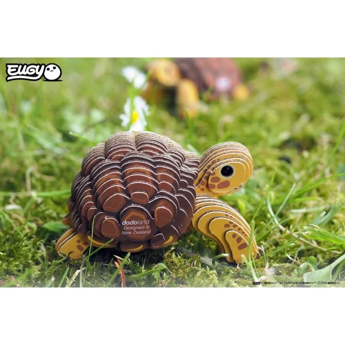 Сборная 3D модель Eugy Зоопарк Черепаха (XEG-104)