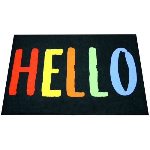 Коврик придверный Izzihome PEPPINA 40х60 см RENKLI HELLO (103PEREHE3753)