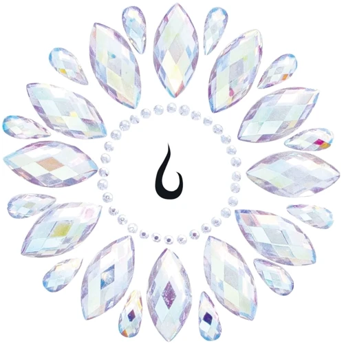 Наклейка с украшением Leg Avenue Fluer body jewels sticker