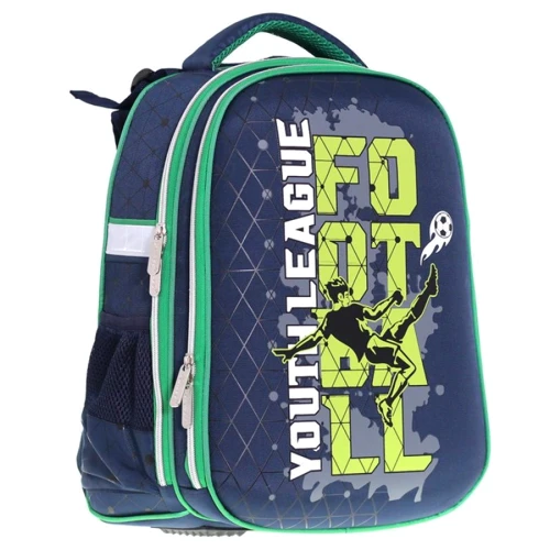 Ранец-черепашка CLASS 9910 Football, 39x28x21см