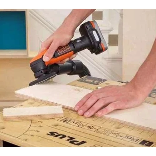 Вибрационная шлифмашина Black+Decker BDCDS12N UA (без АКБ и ЗУ): Производитель Black&Decker