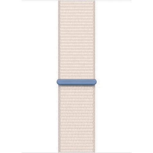 Apple Watch Series 9 45mm GPS Starlight Aluminum Case with Starlight Sport Loop (MR983) : Размер 45mm