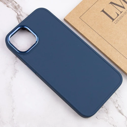 Чехол для iPhone TPU Case Bonbon Metal Style Cosmos Blue for iPhone 13 Pro: Тип чехла накладка на заднюю часть