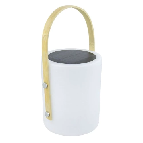Ліхтар туристичний Bo-Camp Longford Solar 150 Lumen Bamboo/White (5818878): Максимальний час роботи, год 20