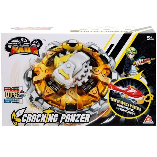 Волчок Auldey Infinity Nado V серия Original Cracking Panzer Быстрый Панцирь: Производитель Auldey