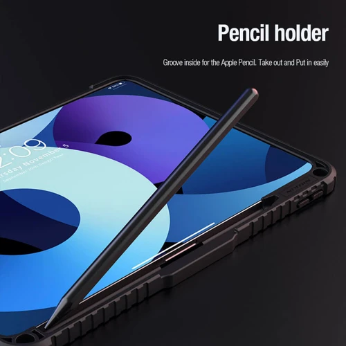 Аксессуар для iPad Nillkin Bumper Pro Multi-angle Black for iPad Pro 13 2024 M4: Особенности Складывается в подставку, Приятен на ощупь, Стильный дизайн, режим автопробуждения/сна