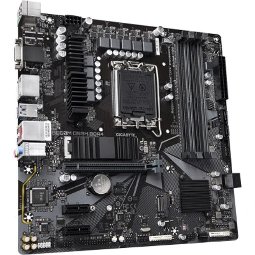 GIGABYTE B660M DS3H DDR4: Роз'єми на платі СОМ, M.2, USB 2.0, USB 2.0, USB 3.2 Gen 1
