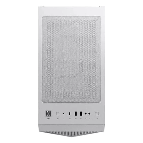 Корпус MSI MPG GUNGNIR 110R WHITE: Материал передней панели сталь