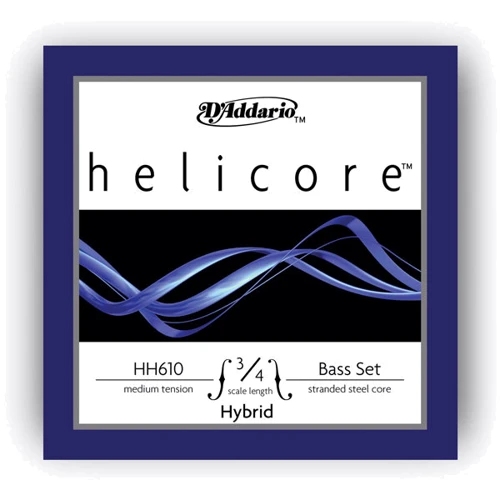 Струни D`ADDARIO HH610 3 / 4M Helicore Hybrid 3 / 4M