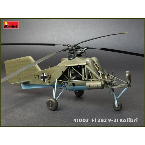 Сборная модель MiniArt Вертолет Flettner FL 282 V-21 Kolibri (MA41003) фото 5