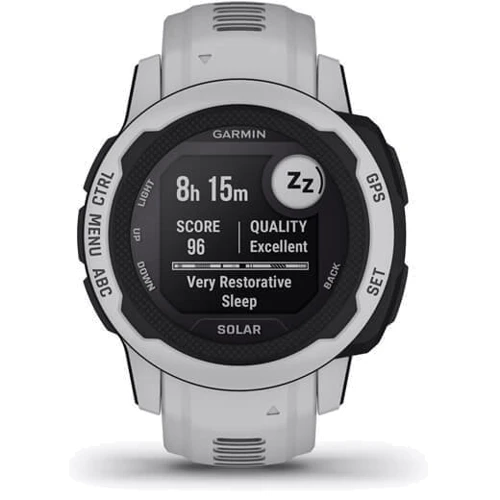 Смарт-годинник Garmin Instinct 2S Solar Mist Grey (010-02564-01): Колір ремінця світло сірий
