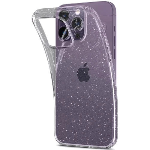 Чехол для iPhone Spigen Liquid Crystal Glitter Crystal Quartz (ACS06701) for iPhone 15 Pro фото 7