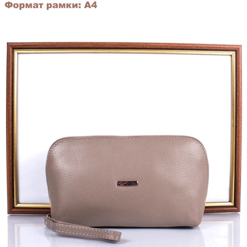 Жіноча косметичка Desisan бежева (SHI064-283): Тип ручки Коротка ручка