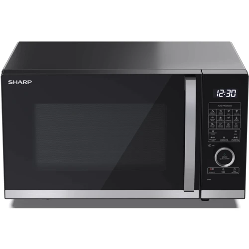 Микроволновая печь Sharp YC-QC254AE-B: Количество уровней мощности СВЧ 10