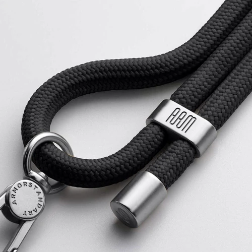 Ремешок для смартфона ArmorStandart Rope Titanium Onyx with Dark holder (ARM76098): Цвет черный
