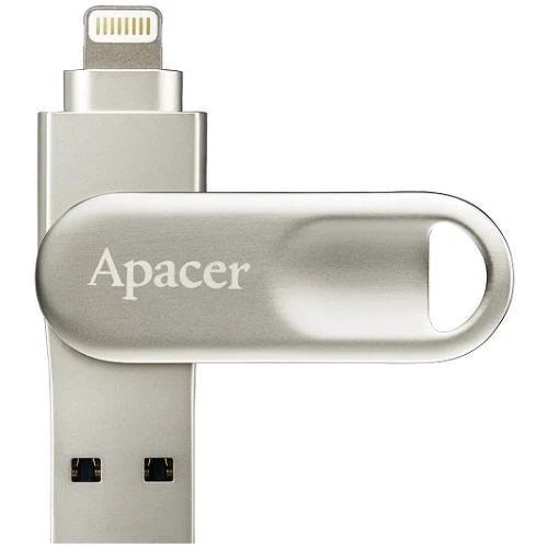 USB-флешка Apacer AH790 32GB USB 3.1/Lightning Silver (AP32GAH790S-1)