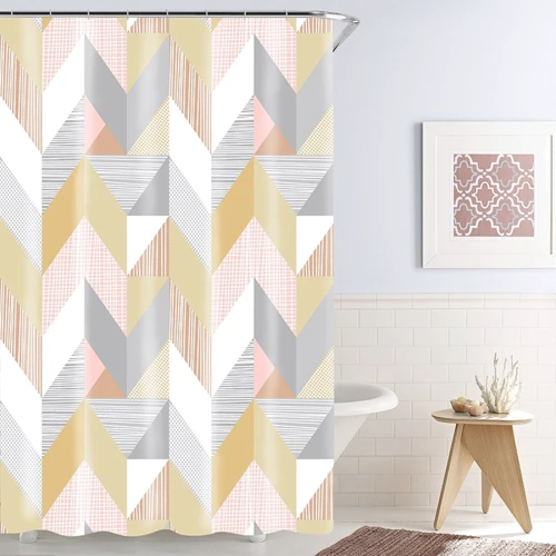 Шторка для ванной без колец Werk Виртуозный ритм 180х180 см (WK-10010): Тип Шторка для ванной