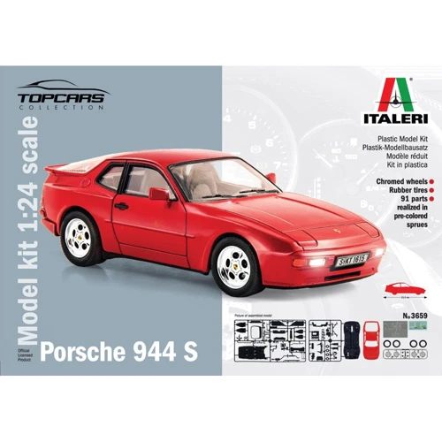 Модель Italeri Автомобіль Porsche 944S (IT3659)