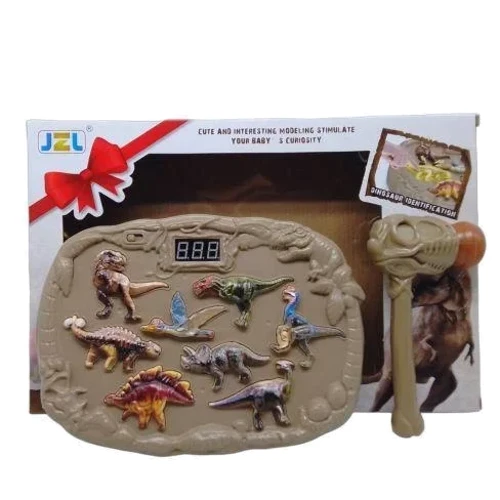 Интерактивная игрушка JZL Стучалка: Динозавры (3697)