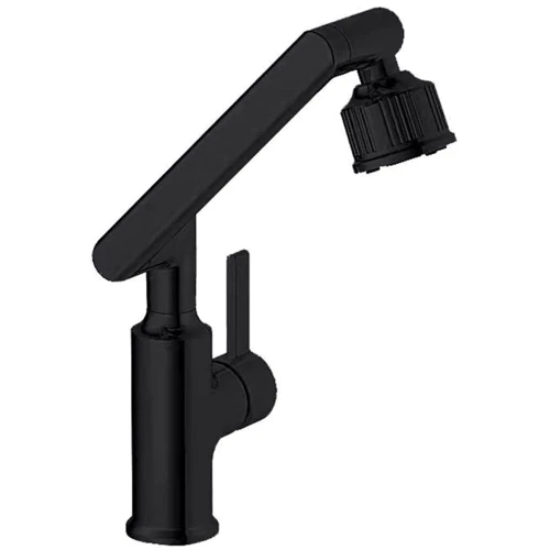 Смеситель для кухни Lefton Copper Rotatable Faucet with 5 Water Outlet Modes-KF2205 Matt Black: Вид монтажа Врезной