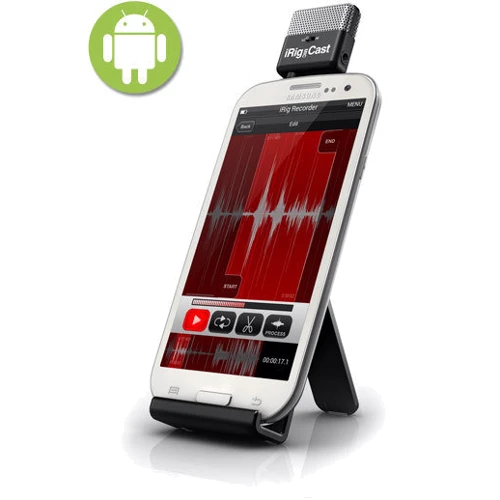 Ультракомпактный микрофон IK MULTIMEDIA IRIG MIC CAST: Крепление Подвес