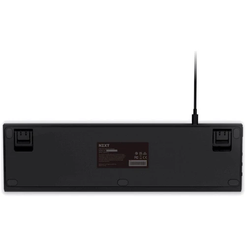 Клавиатура NZXT Full Size Gateron Red Switches UK EN Layout Black (KB-1FSUK-BR): Подключение проводное