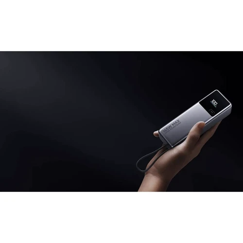 Внешний аккумулятор Xiaomi Power Bank 10000mAh Integrated Cable 165W Grey (BHR9361GL): Тип батареи Литий-ионные