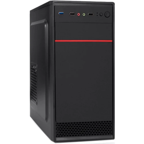 Корпус Casecom GN-1714 450W Black (GN-1714-450): Форм-фактор материнської плати MicroATX/Mini-ITX