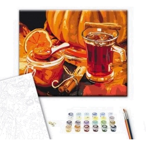 Картина по номерам Brushme Осенний чай 40x50 см (BS52636): Производитель Brushme
