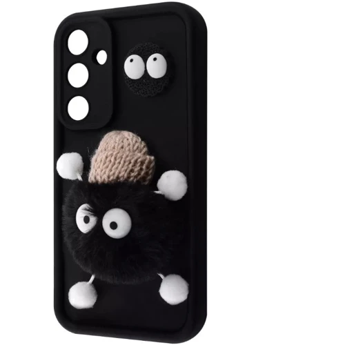 Чехол для телефонов Mobile Case Pretty Things Black/Fluffy Black for Samsung A165 Galaxy A16 4G / A166 Galaxy A16 5G