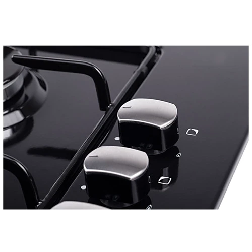 Варочная поверхность газовая Pyramida PSE 641 Black: Расположение панели сбоку