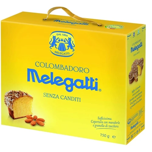 Панеттоне Melegatti senza canditi (без цукру) (750 г) (WT4071)
