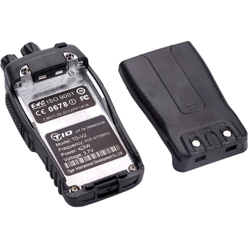 Рация носимая TID-Electronics TD-V2 UHF: Количество каналов 16